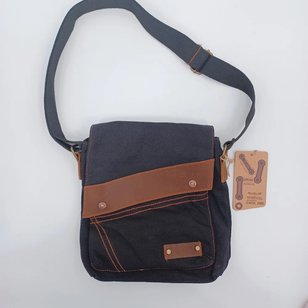 Men's Canvas Shoulder Messenger Bag
